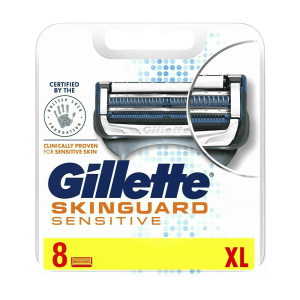GILLETTE SKINGUARD SENSITIVE RASIERKLINGEN 8ER