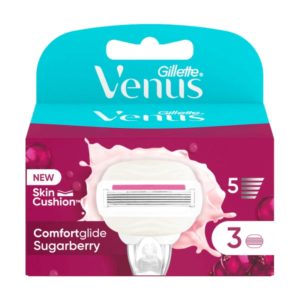 GILLETTE VENUS COMFORTGLIDE SUGARBERRY RASIERKLINGEN 3ER