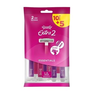 WILKINSON SWORD EXTRA 2 ESSENTIALS BEAUTY EINWEGRASIERER 10+5
