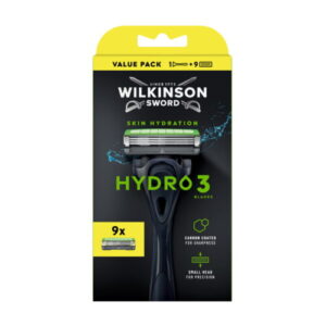 WILKINSON SWORD HYDRO 3 RASIERER + 9 ERSATZKLINGEN