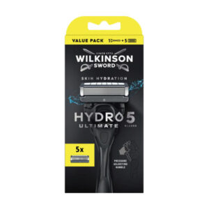 WILKINSON SWORD HYDRO 5 ULTIMATE RASIERER + 5 ERSATZKLINGEN