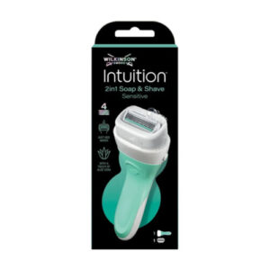 WILKINSON SWORD INTUITION 2IN1 SOAP & SHAVE SENSITIVE RASIERER