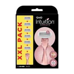 WILKINSON SWORD INTUITION COMPLETE DAMEN RASIERER + 6 ERSATZKLINGEN