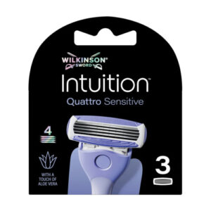 WILKINSON SWORD INTUITION QUATTRO SENSITIVE RASIERKLINGEN 3ER