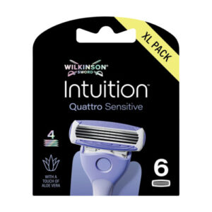 WILKINSON SWORD INTUITION QUATTRO SENSITIVE RASIERKLINGEN 6ER