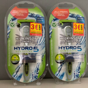 2x  Wilkinson Sword Hydro 5 Sensitive  1 Klinge  + Rasierer NEW+OVP