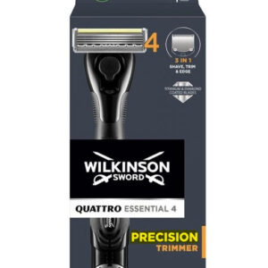 Wilkinson Sword Quattro Essential 4 Precision Trimmer 3-in-1 Rasierer OVP  NEU