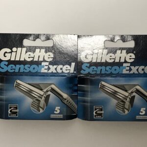 10 Gillette Sensor Excel Klingen Rasierklingen  NEU/OVP