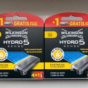5  Wilkinson Hydro5 Sense Rasierklingen Vitalisiert Ernergize Rasur im Blister