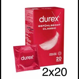 Durex Gefühlsecht Classic Kondome 40 Stück