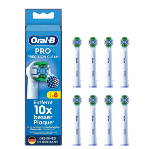 Oral-B Aufsteckbürsten Pro Precision Clean 8er Pack Neu & 100% Originale Bürsten