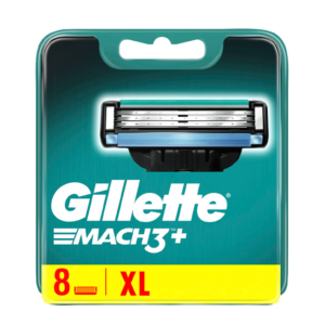 8 Gillette MACH3+ Rasierklingen Original Klingen In OVP