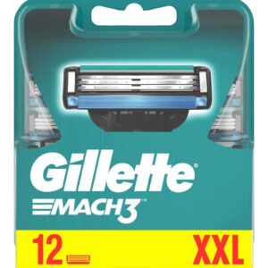 12 Gillette MACH3 Rasierklingen 100% Originale Klingen  in OVP