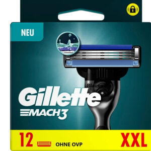 Gillette MACH3 Klingen Original Wahlweise in 4-24er Pack im Blister ohne OVP
