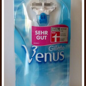 Gillette Venus 1 Rasierer + 2 Rasierklingen  NEU