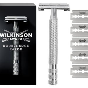 Wilkinson Sword Classic Vintage hochw. Rasierhobel 5 Doppelklingen Metallgriff