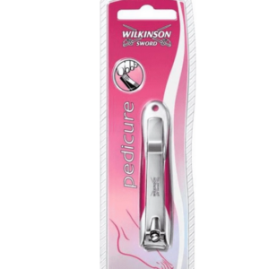 Wilkinson Sword Pediküre Nagelknipser Fußnägel Nagelfang Unisex Chrom Rot Neu