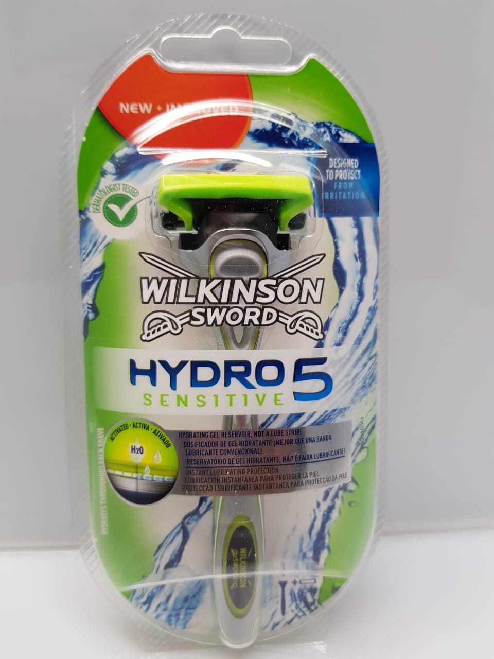 wilkinson-sword-hydro-5-sensitive-1-klinge-rasierer-newovp-134762844574