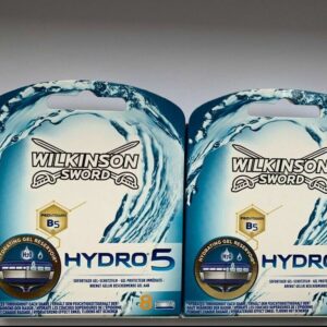 4,8,10,12,16,20,24,30  Wilkinson Sword Hydro 5 Rasierklingen Neu / OVP