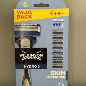 Wilkinson Sword Hydro 3 9Rasierklingen + 1 Handstück - NEU - OVP