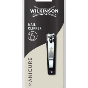 Wilkinson Sword Maniküre Nagelknipser Fingernägel  Unisex Chrom Schwarz