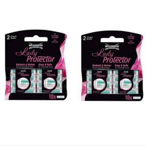 20x Wilkinson Sword Lady Protector Rasierklingen Neu Original verpackt