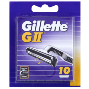 Gillette GII G 2 Rasierklingen  Doppelklinge 10er Pack Neu und OVP