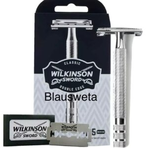 Wilkinson Sword Classic Vintage hochw. Rasierhobel 5 Doppelklingen Metallgriff
