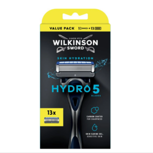 13 Wilkinson Sword Hydro5  Rasierklingen+Rasierer neues Model OVP/Neu