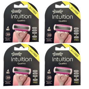 16x Wilkinson Sword Intuition Quattro for Woman Rasierklingen - NEU - OVP