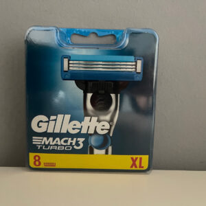 8 Gillette MACH 3 Turbo Rasierklingen,  Original Klingen in OVP