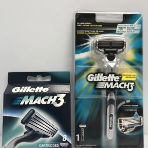 9x Gillette MACH3 Rasierklingen + Rasierer  Original Klingen NEU/OVP