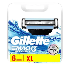 6 Gillette MACH3 Start Rasierklingen Original / In OVP/Lieferung