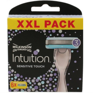 6x Wilkinson Intuition Sensitive Touch Ersatzklingen für Damen  NEU OVP