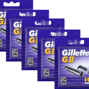 Gillette GII G 2 Rasierklingen  Doppelklinge 5x10er Pack Neu und OVP
