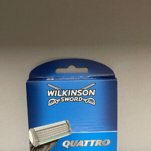 8 x Wilkinson Sword Quattro Plus Rasierklingen  in OVP Neu