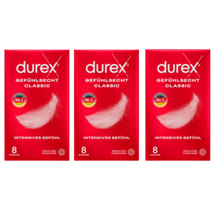 Durex Gefühlsecht Classic Kondome 24 Stück in OVP