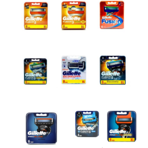 Gillette Fusion5, ProGlide ,Power, Auswahl Klingen im Blister oder OVP 4,8,12,16