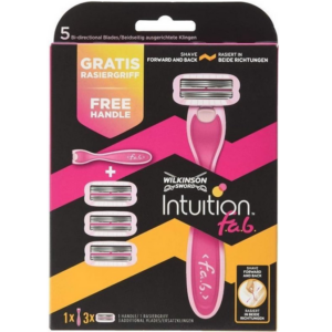 Wilkinson Sword Intuition f.a.b. Rasierer + 3 Rasierklingen neu /OVP